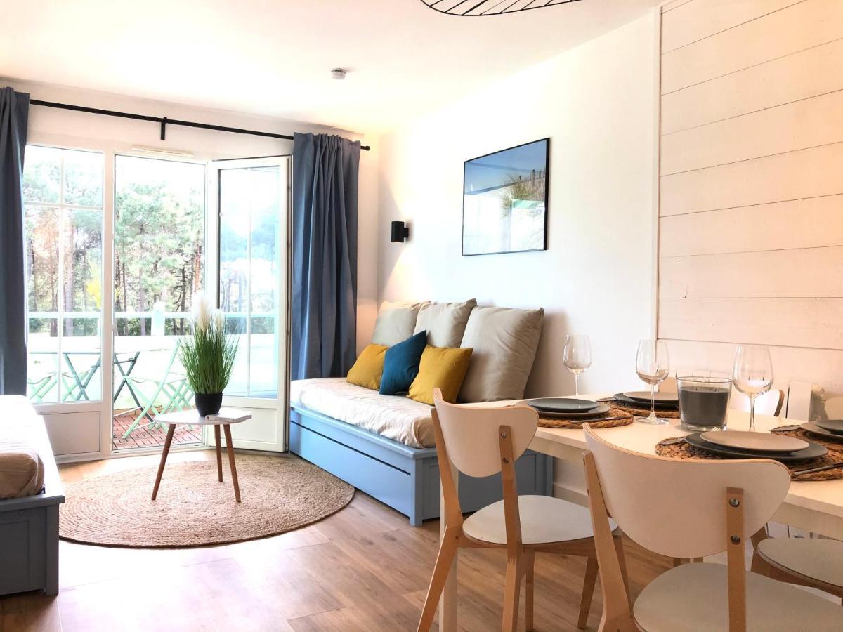Ravissant Appartement Au Domaine Du Golf Лаканау Екстериор снимка